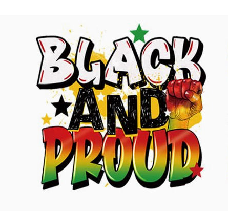 Black and Proud Graphic Tee or Hoodie