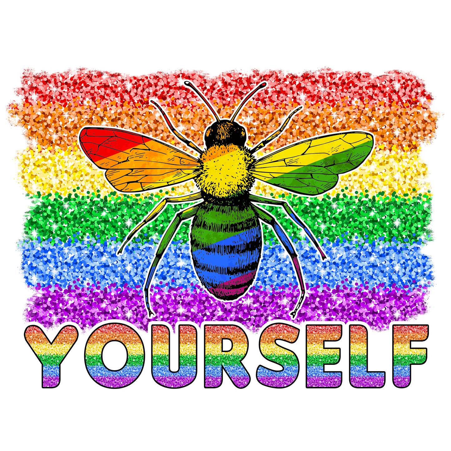 Bee Yourself Graphic Tee