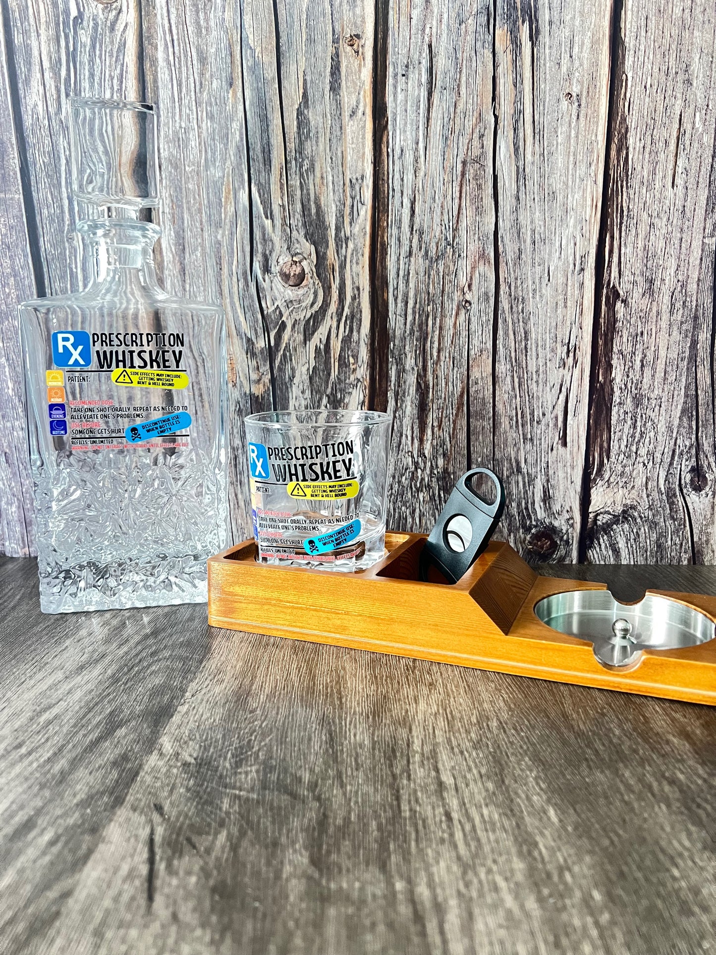 Gentleman's Club Whiskey Smoke Set