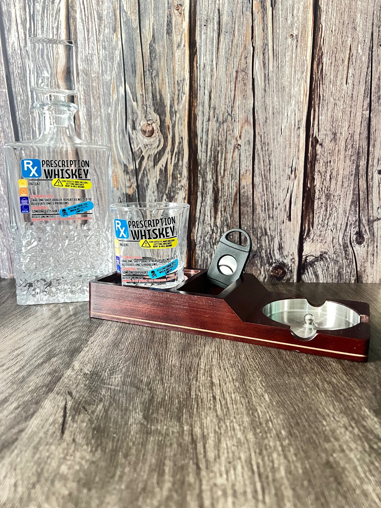 Gentleman's Club Whiskey Smoke Set