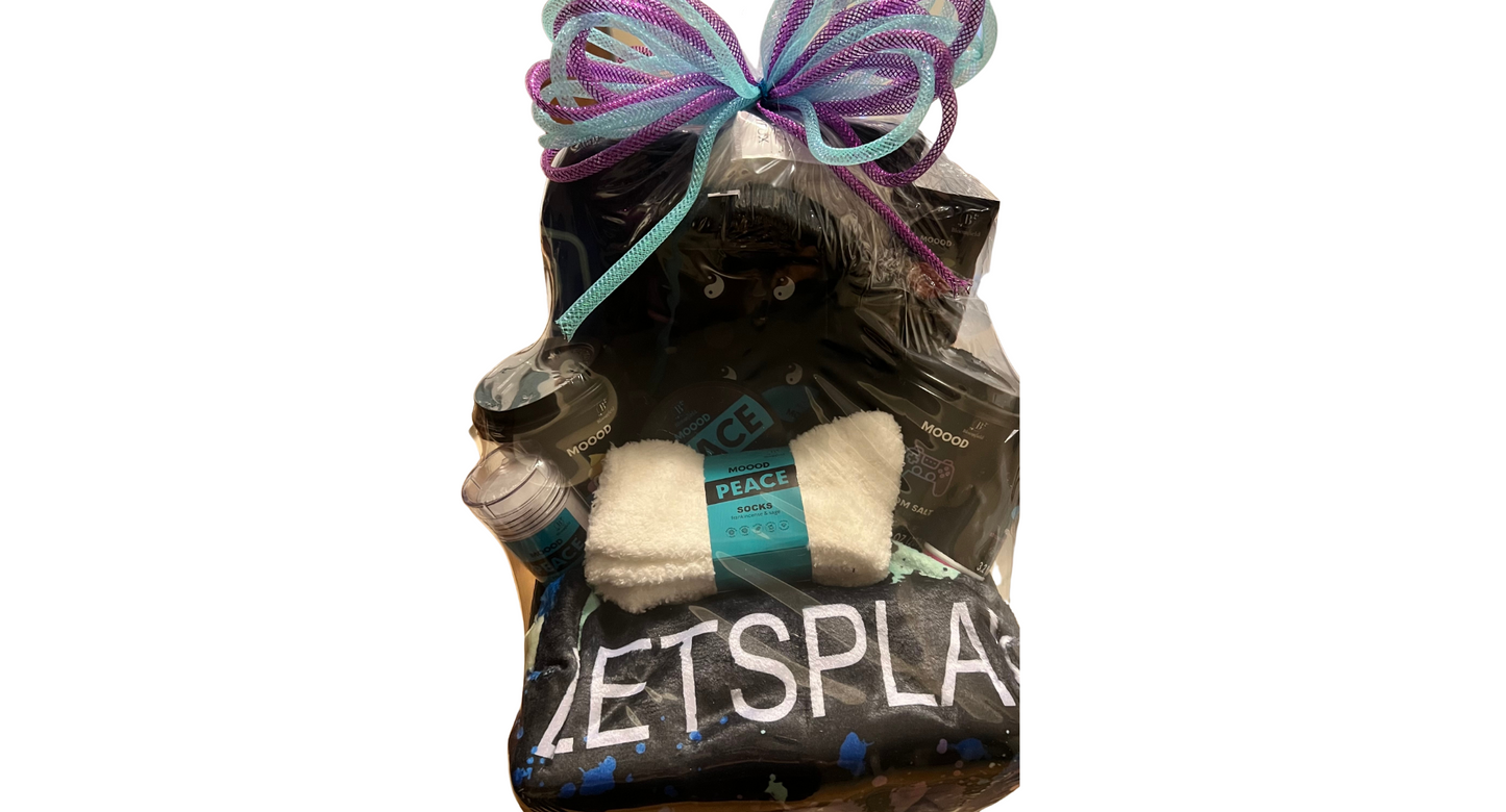 Let's Play Footsie Gift Basket