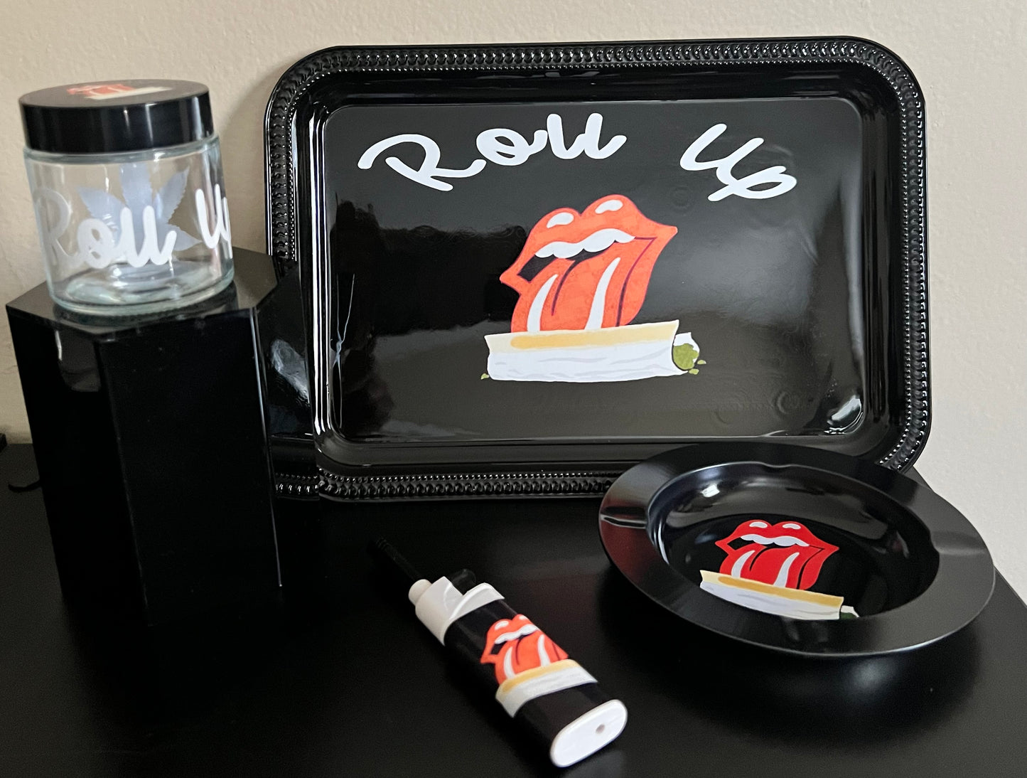 Roll Up Rolling Tray
