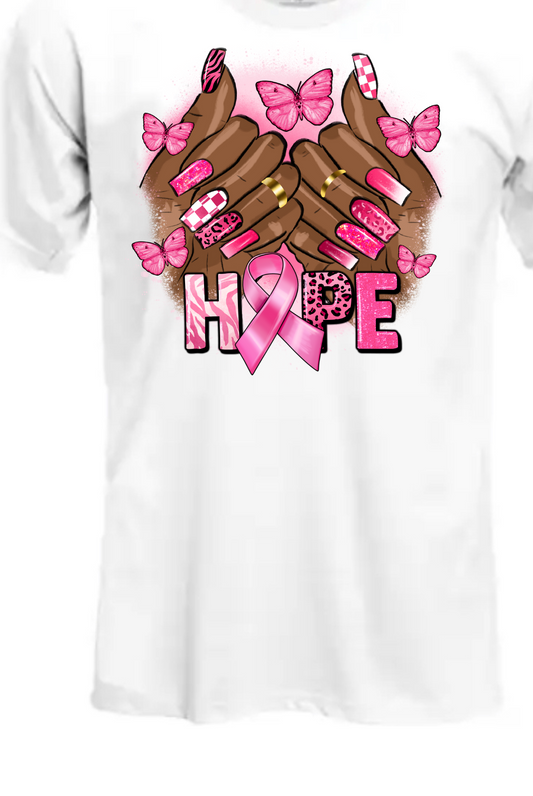 Breast Cancer Hope Tee Shirt