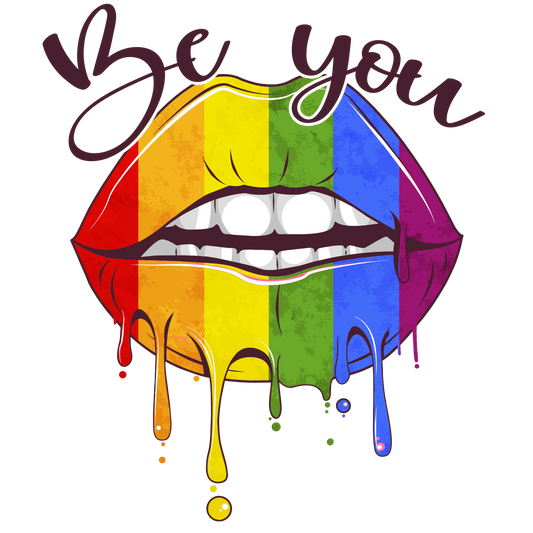 Be You Pride Lips Graphic Tee