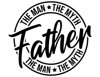 Father-The Man, The Myth Tee