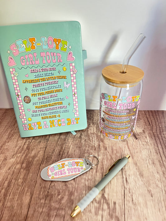 Self Love Tumbler and Journal Set