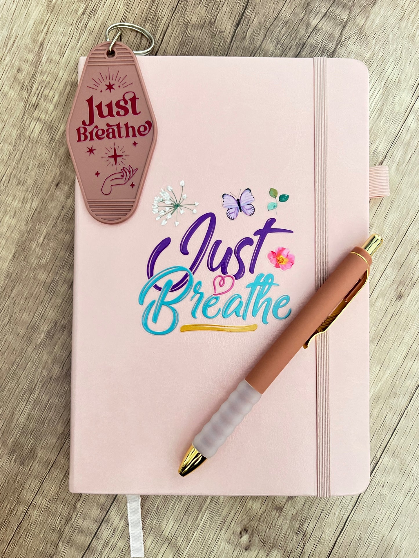 Just Breathe Tumbler and Journal Set