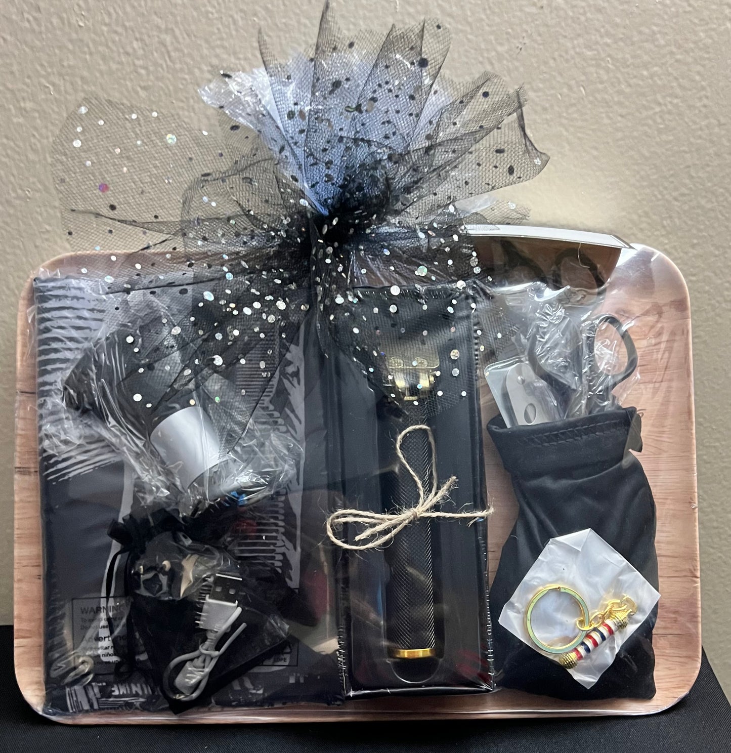 Barber Tray Gift Set