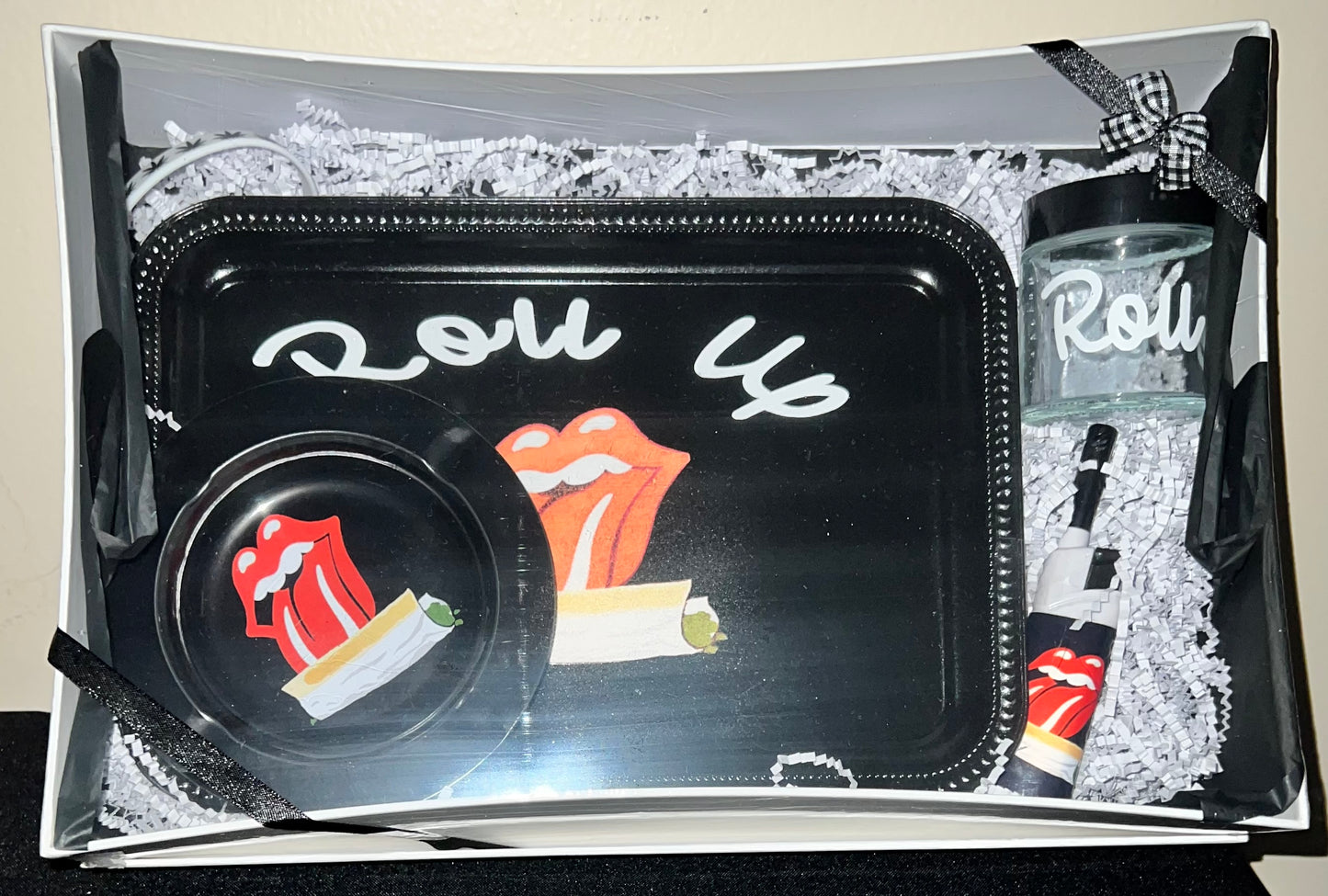 Roll Up Rolling Tray