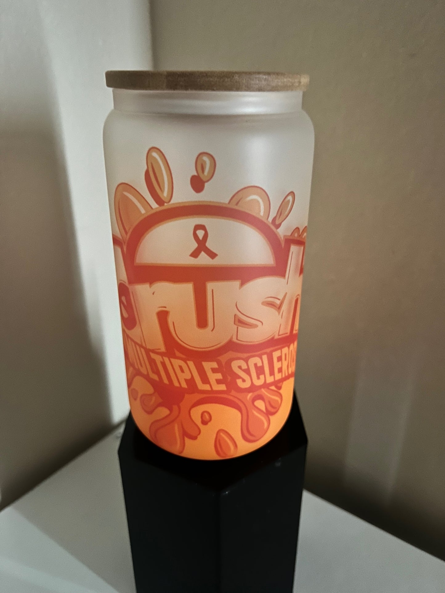 Crush Awareness Frosted Tumblers