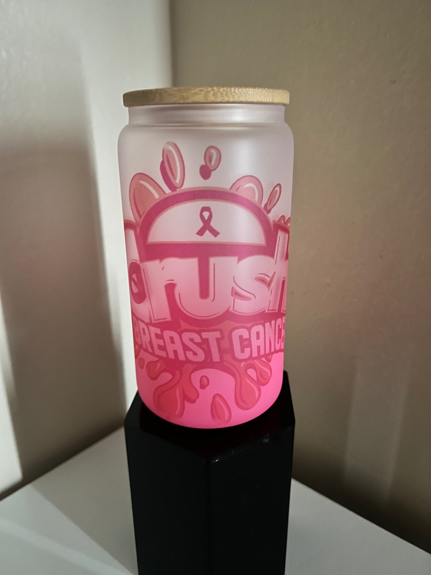 Crush Awareness Frosted Tumblers