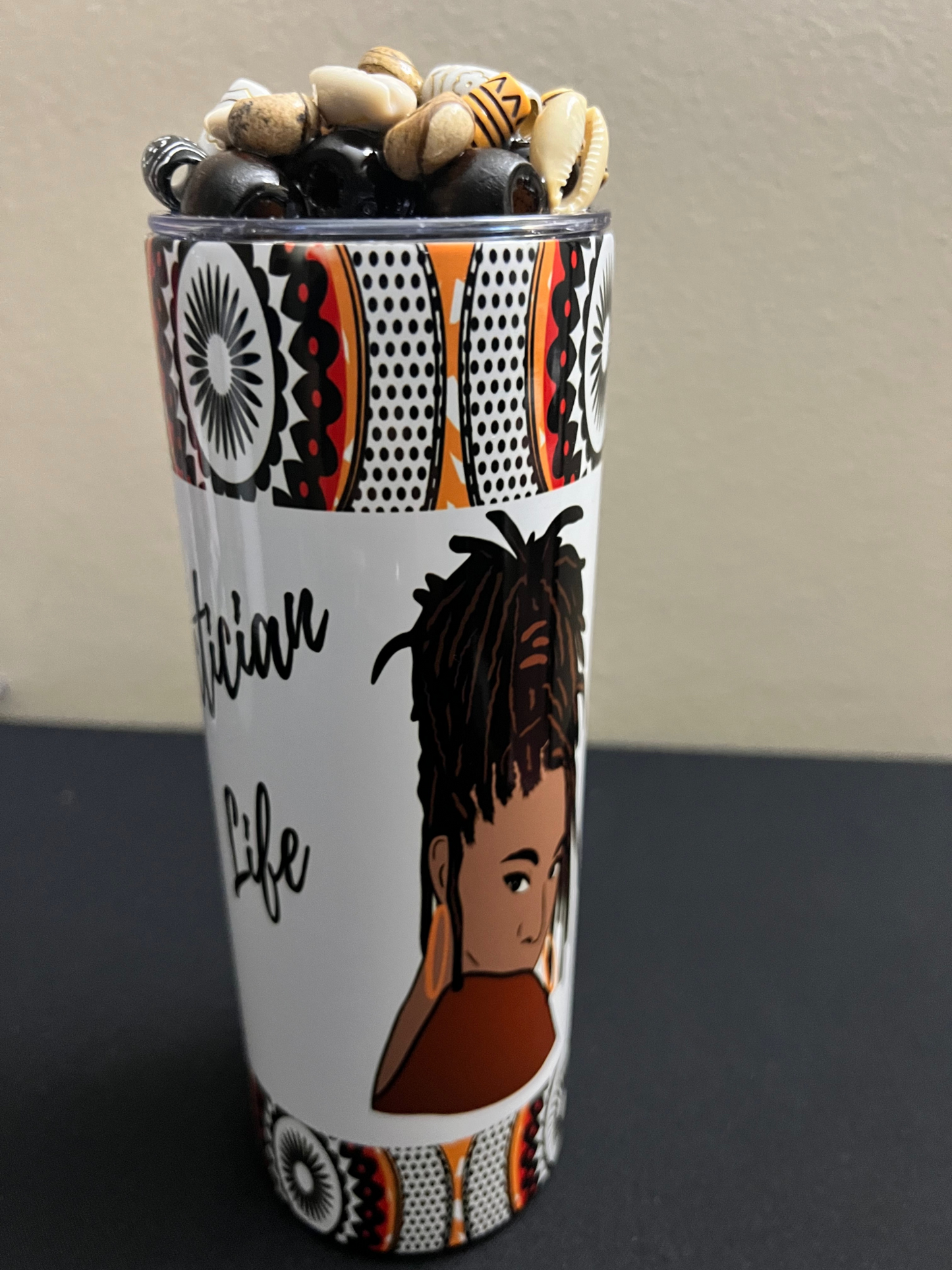 Loctician Life 3D Tumbler