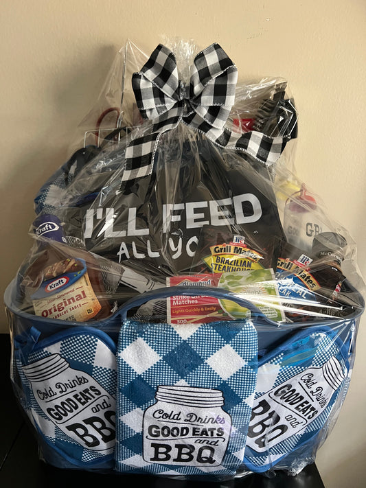 The Master Of The Grill Gift Basket - Gift Baskets for Delivery