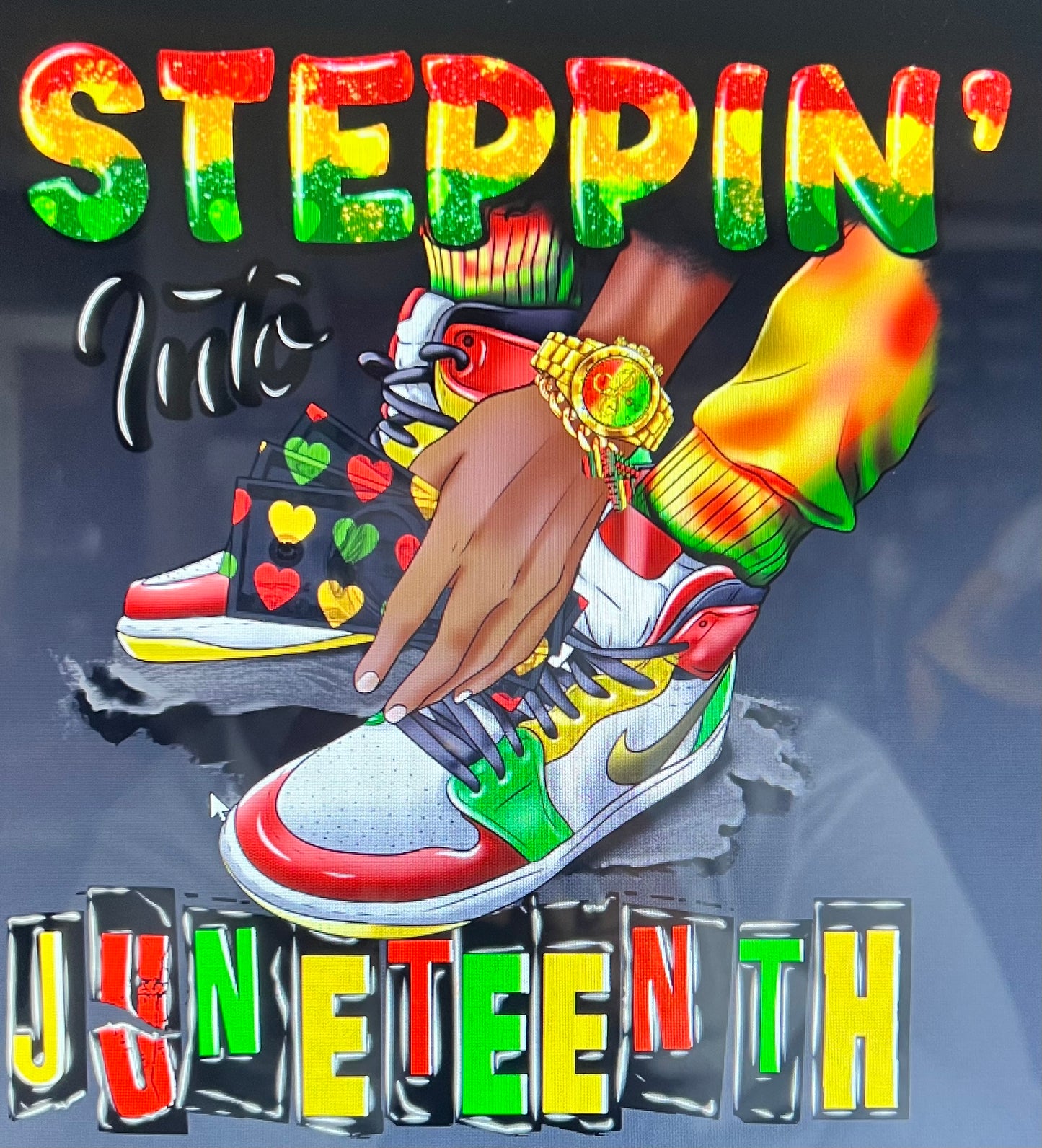 Stepping Into Juneteenth-His/Cards