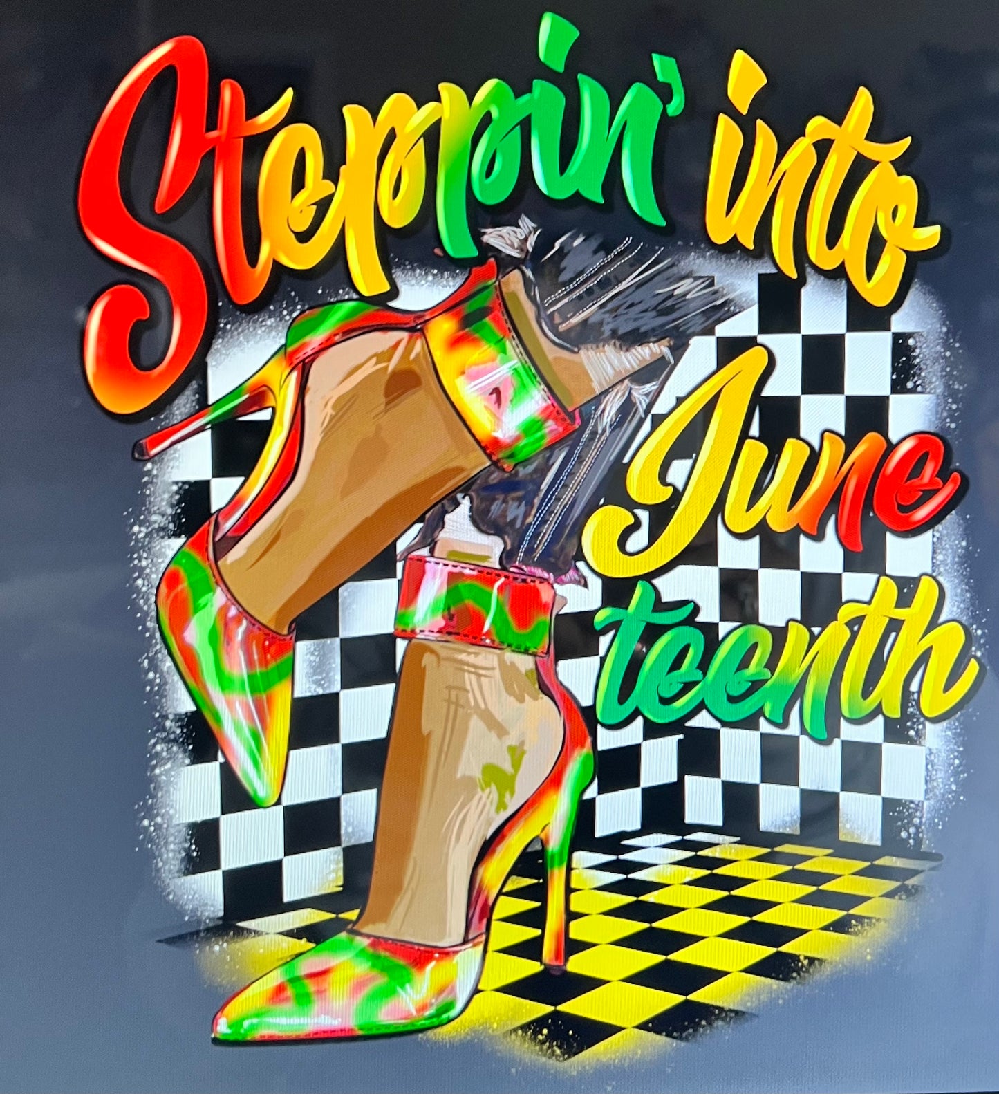 Stepping into Juneteenth-High Heels