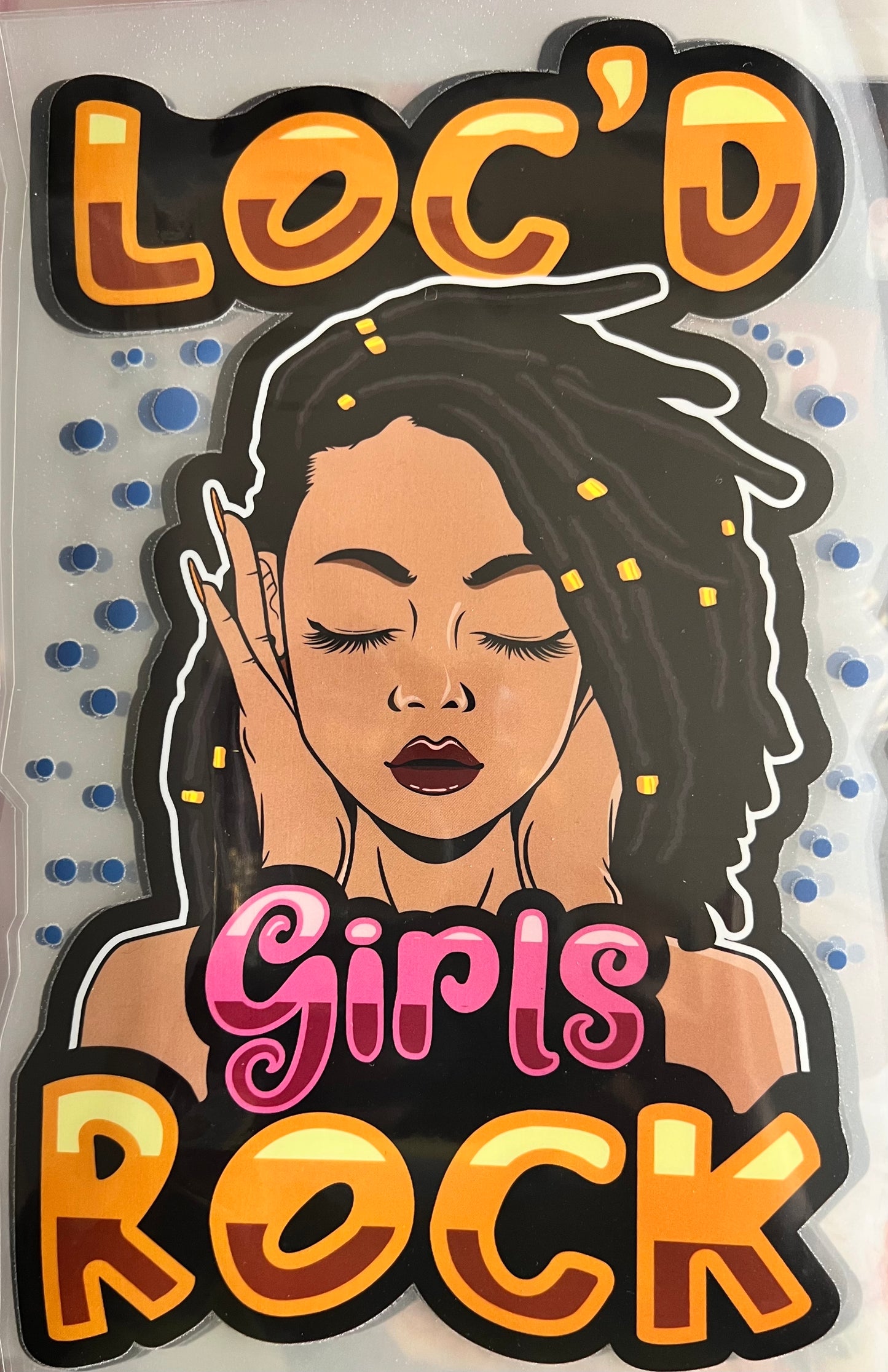 Loc'd Girls Rock Graphic