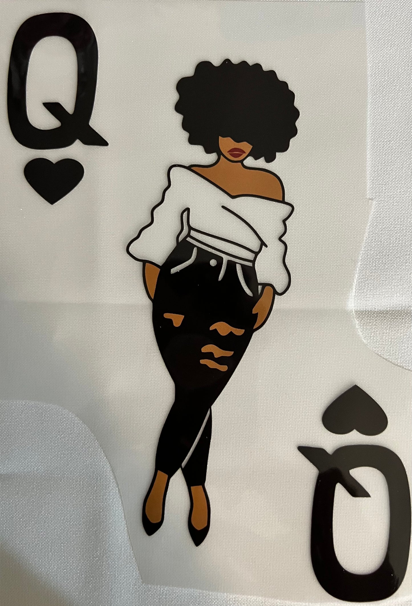 Queen of Hearts Full Body Graphic Tee